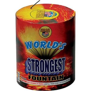 World's Strongest Fountain - Fireworks