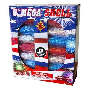 5" Mega Shells by Fire Star Fireworks