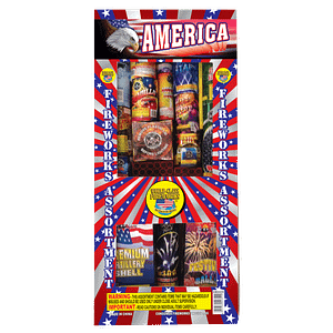 America Fireworks Assortment