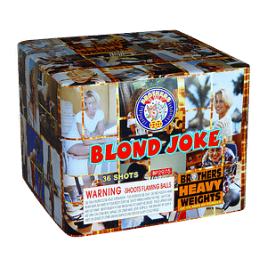 Blond Joke 500 Gram Fireworks Repeater