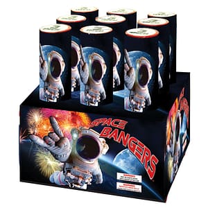 Space Bangers 3 Inch Fireworks Rack