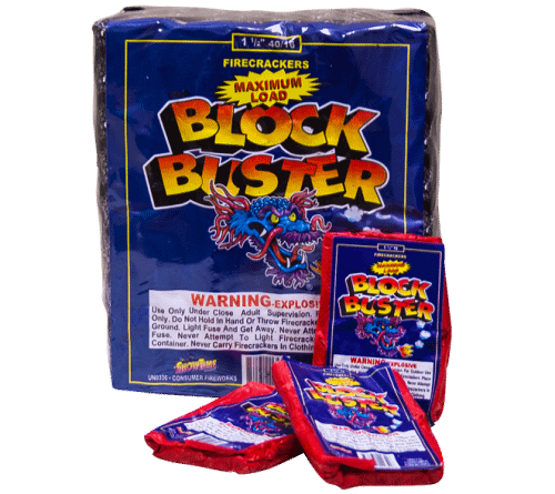 Blockbuster Firecrackers Strip of 16