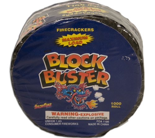 Blockbuster Firecrackers (Roll of 1000)