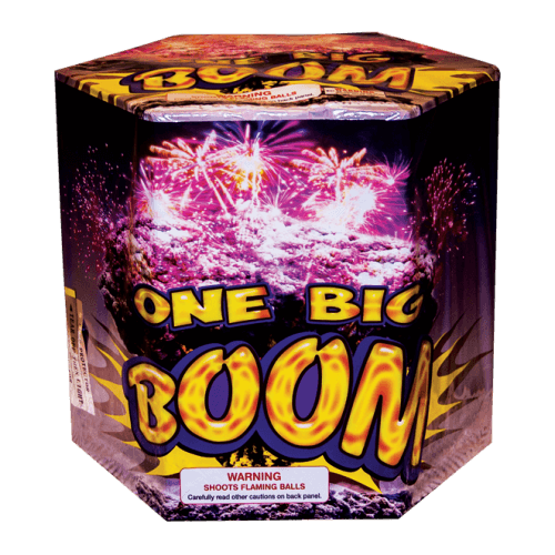One Big Boom 500g Fireworks Cake