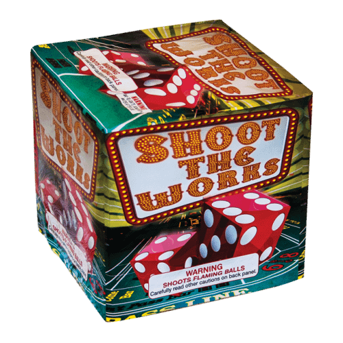 Shoot the Works 200 Gram Fireworks Repeater