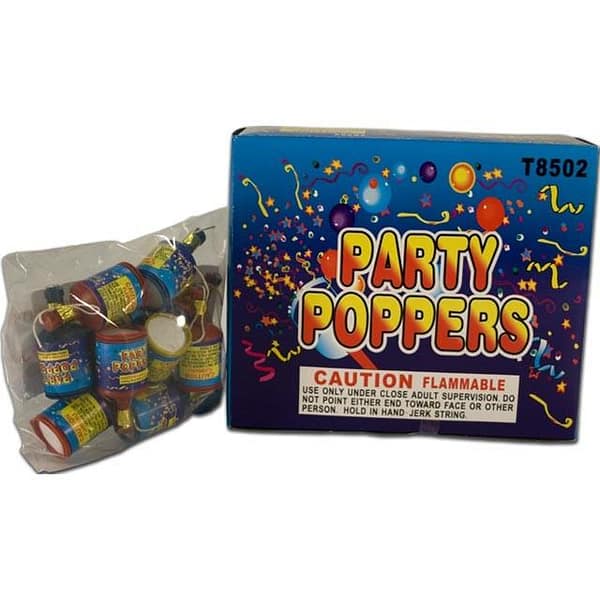 Party Poppers - Fireworks Novelty