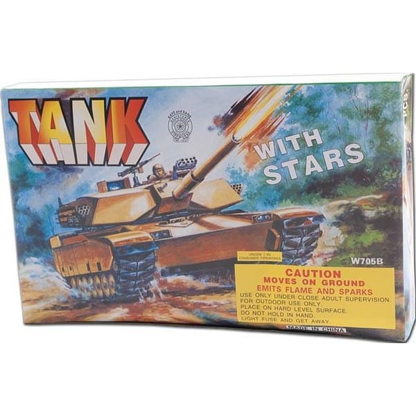Toy Tank with Report - Firework Novelties