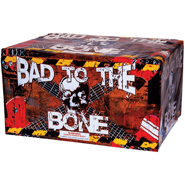 Bad To The Bone 500 Gram Fireworks Repeater