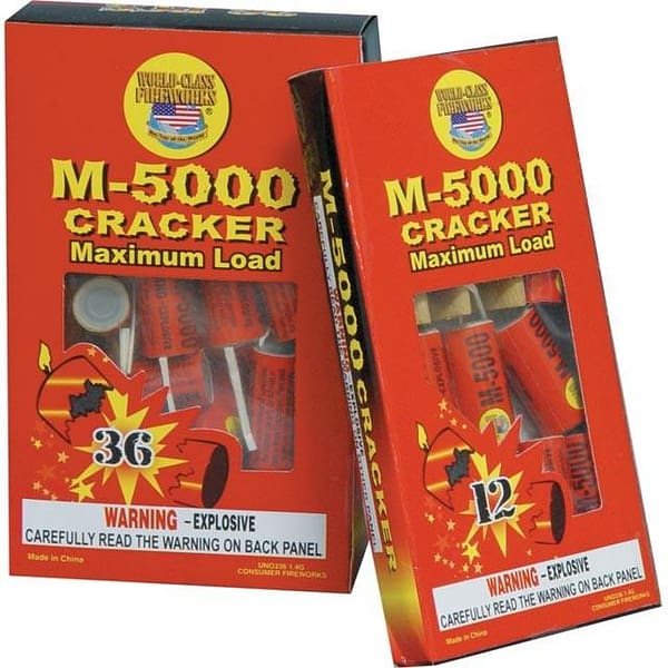 M-5000 Salute - Maximum Load Firecrackers