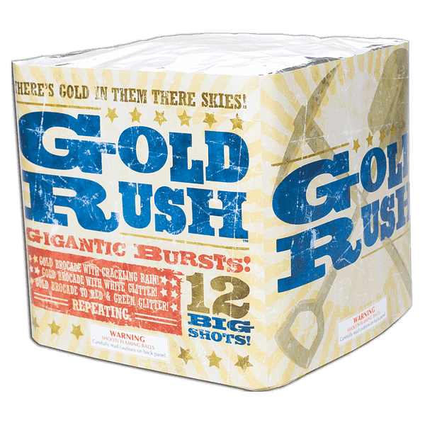 Gold Rush 500 Gram Fireworks Repeater