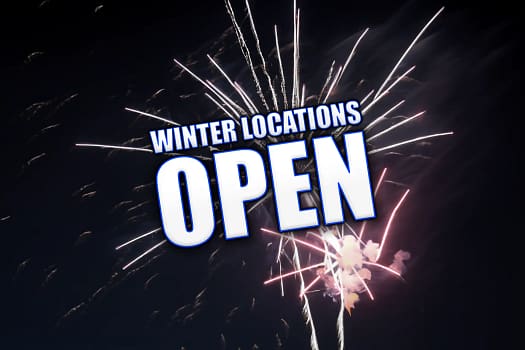 Ron's Fireworks winter locations are open!