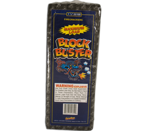 Blockbuster Firecrackers Strip of 100