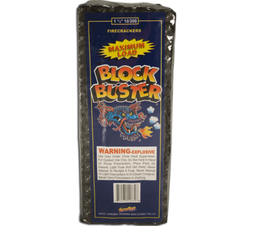 Blockbuster Firecrackers Strip of 200
