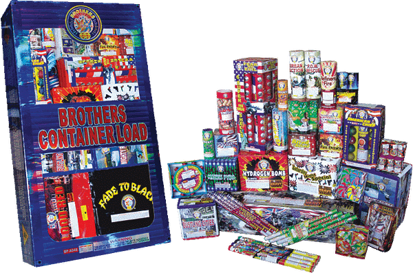 Brothers Container Load Firework Assortment