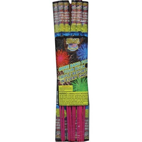 More Bang For Your Buck Rockets - Fireworks