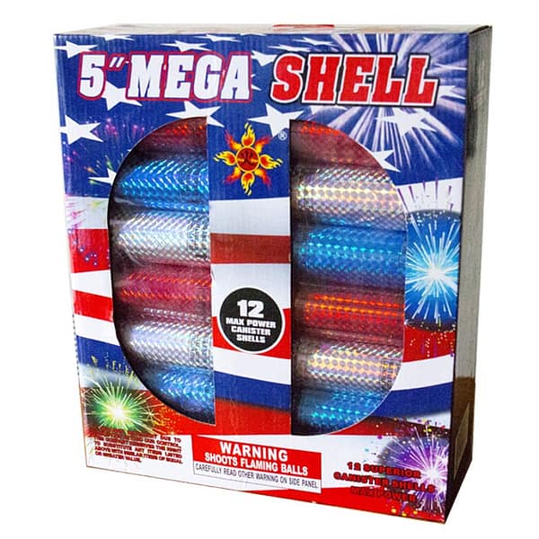 5" Mega Shells by Fire Star Fireworks