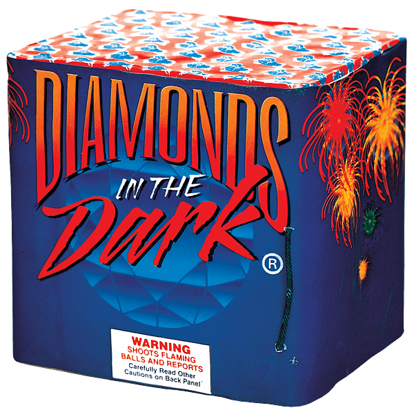 Diamonds in the Dark 200 Gram Firework